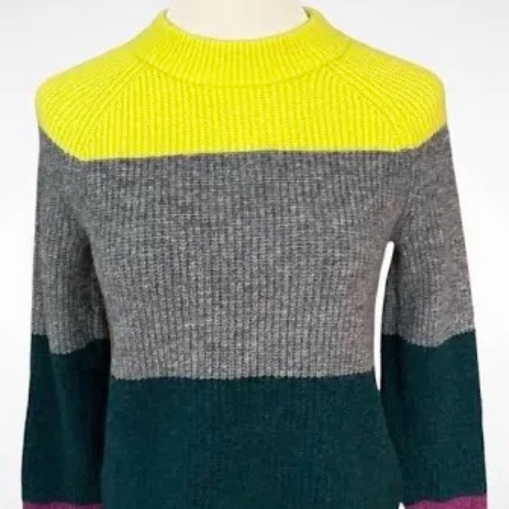 XXS color block sweater / Banana Republic
